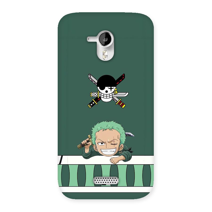 Pirate Hunter Zoro Back Case for Canvas HD A116