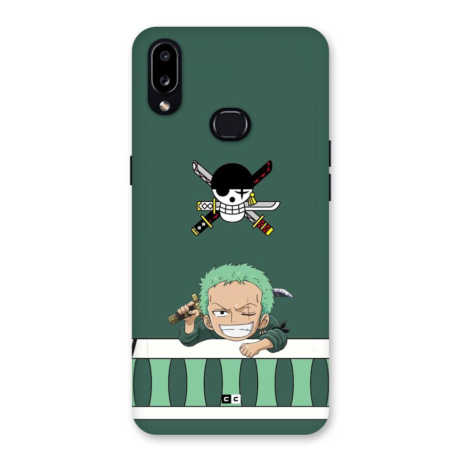 Pirate Hunter Zoro Back Case for Galaxy A10s