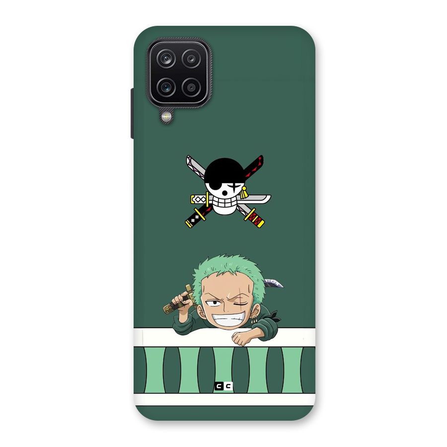 Pirate Hunter Zoro Back Case for Galaxy A12