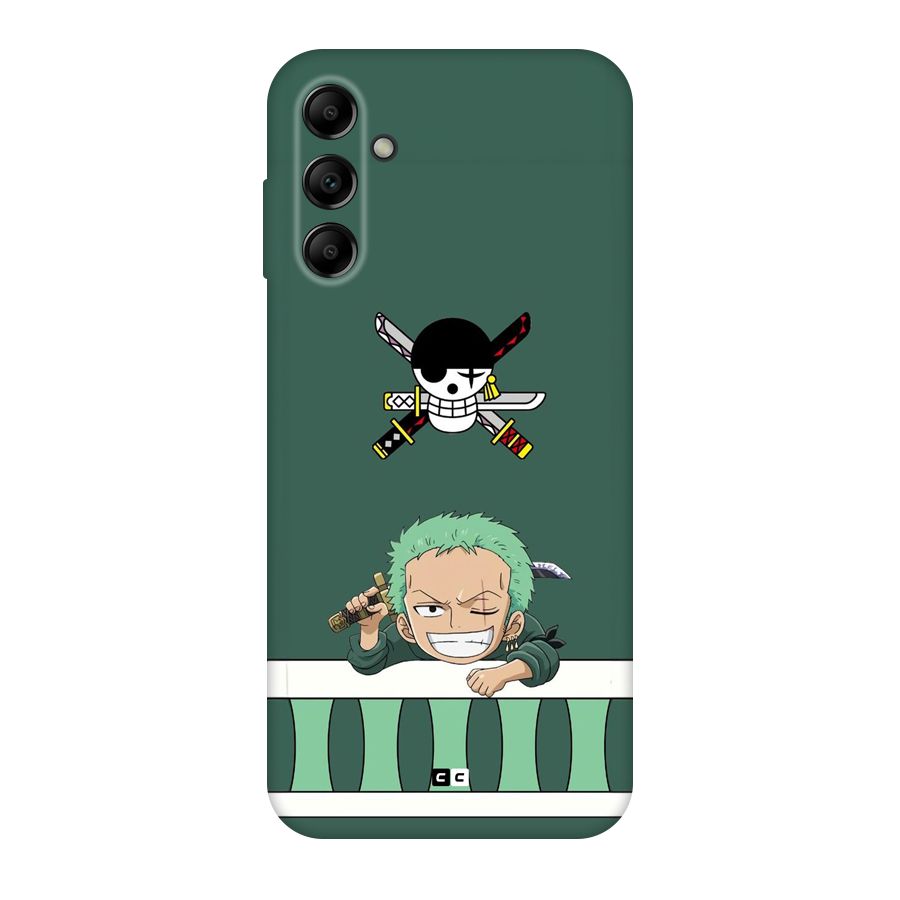 Pirate Hunter Zoro Back Case for Galaxy A14 5G
