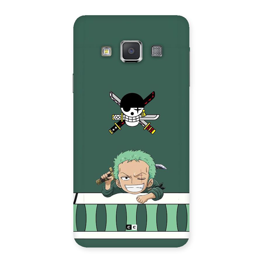 Pirate Hunter Zoro Back Case for Galaxy A3