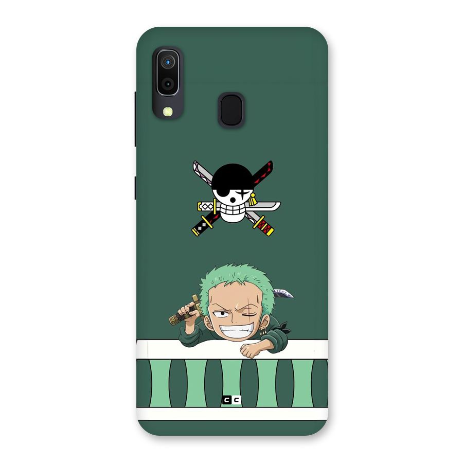 Pirate Hunter Zoro Back Case for Galaxy A30