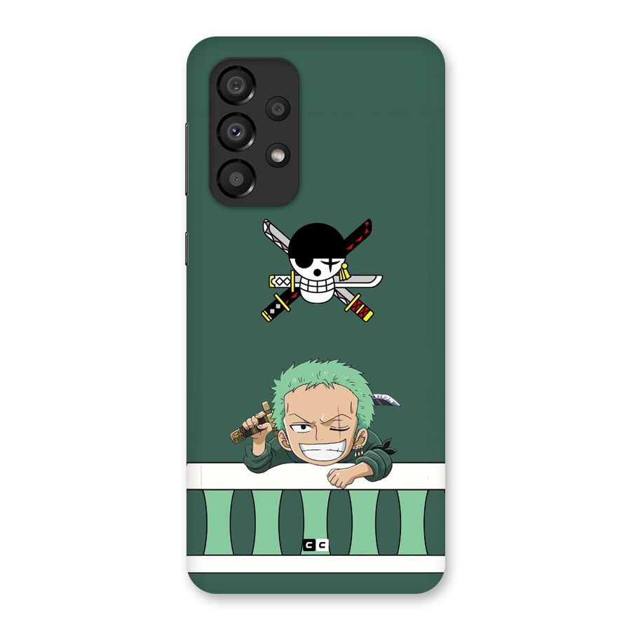 Pirate Hunter Zoro Back Case for Galaxy A33 5G