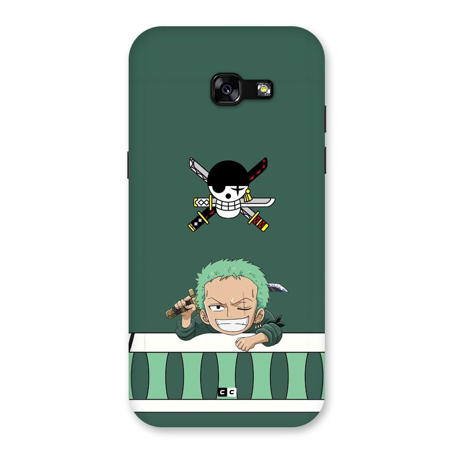 Pirate Hunter Zoro Back Case for Galaxy A5 2017