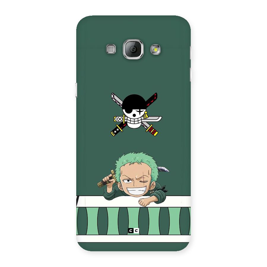 Pirate Hunter Zoro Back Case for Galaxy A8