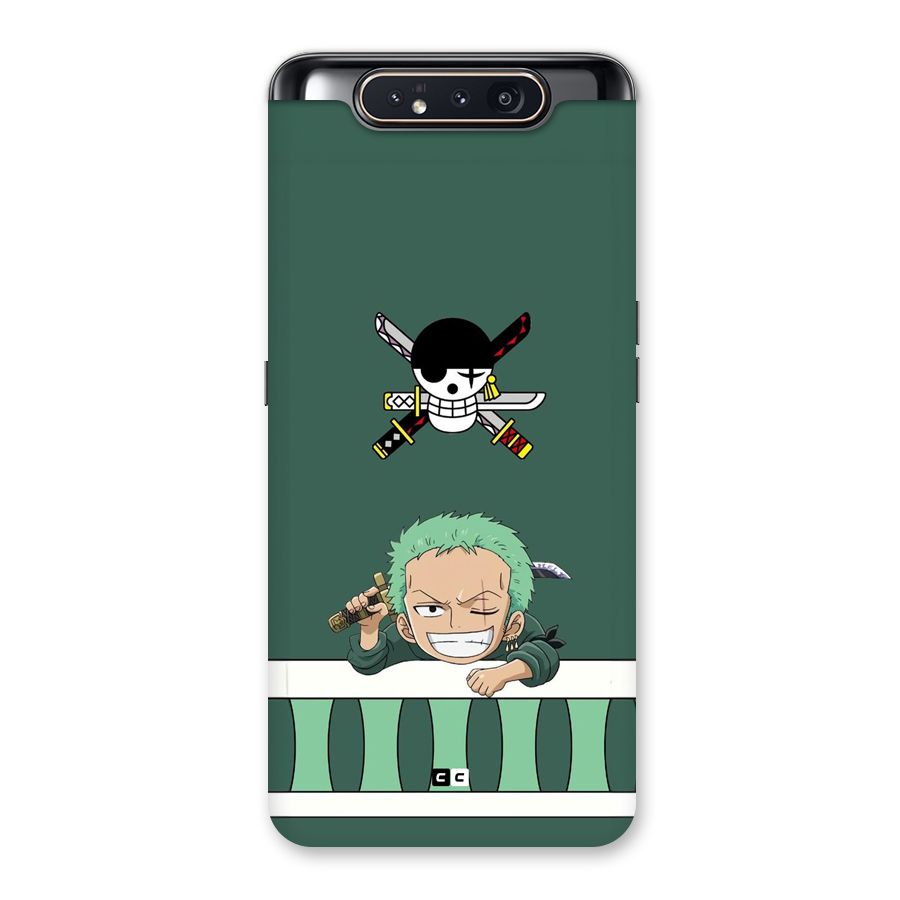 Pirate Hunter Zoro Back Case for Galaxy A80