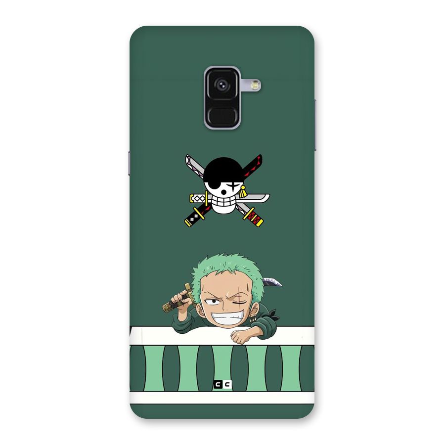 Pirate Hunter Zoro Back Case for Galaxy A8 Plus