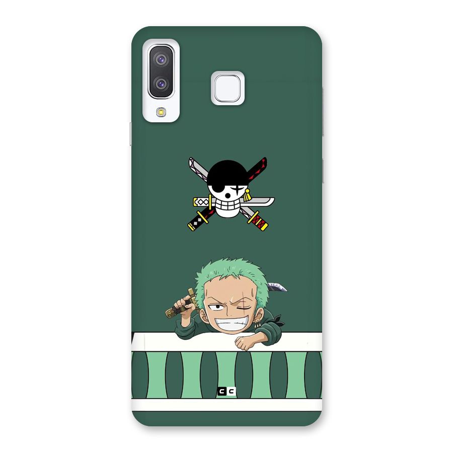 Pirate Hunter Zoro Back Case for Galaxy A8 Star