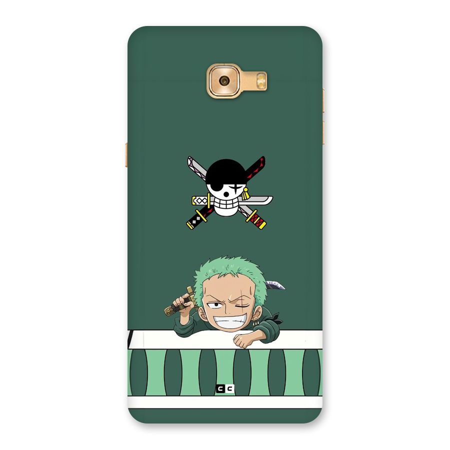 Pirate Hunter Zoro Back Case for Galaxy C9 Pro