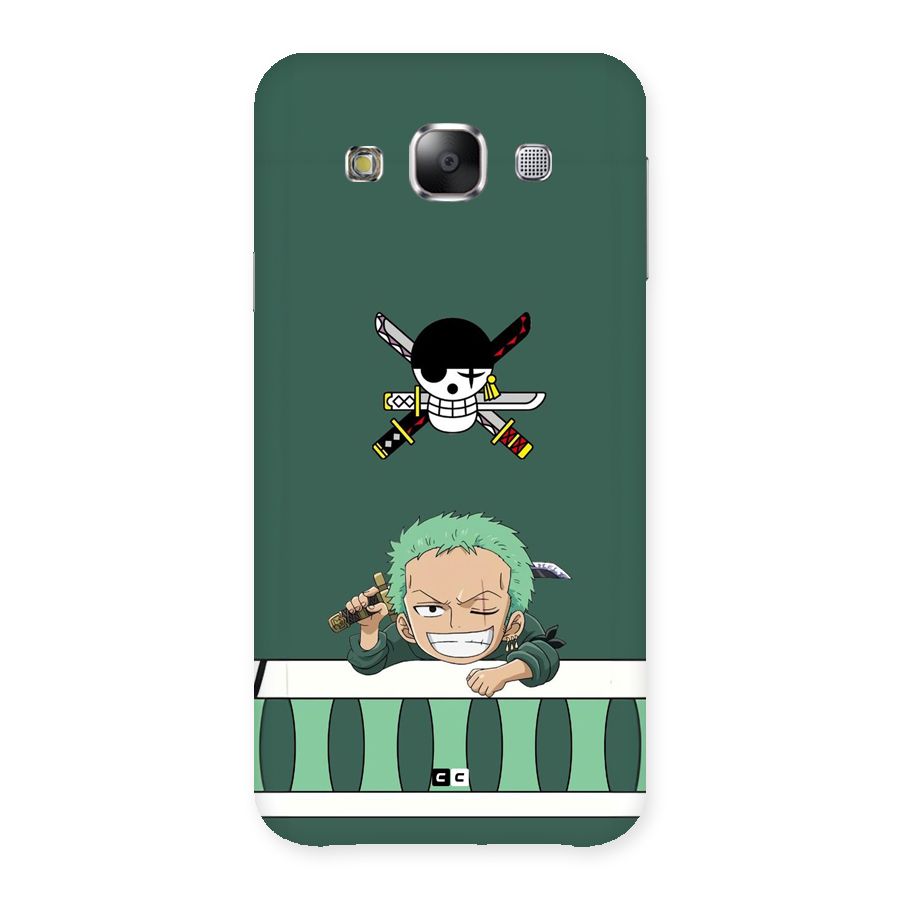 Pirate Hunter Zoro Back Case for Galaxy E5