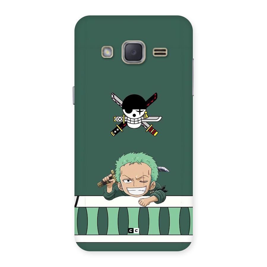 Pirate Hunter Zoro Back Case for Galaxy J2
