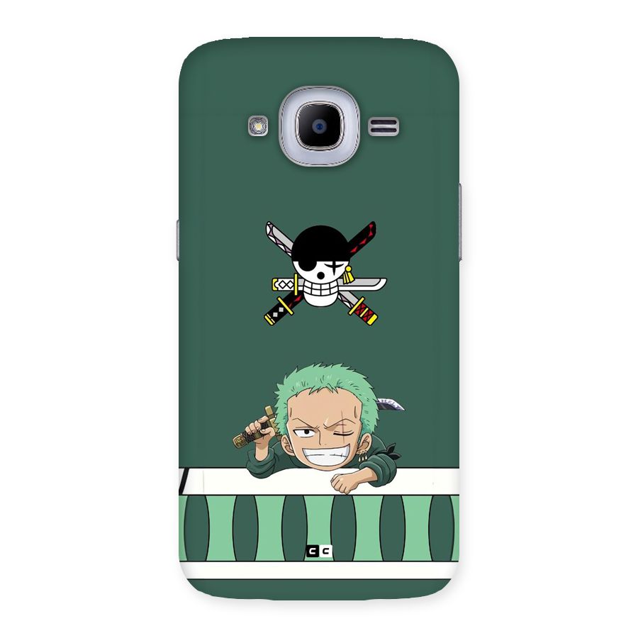 Pirate Hunter Zoro Back Case for Galaxy J2 Pro
