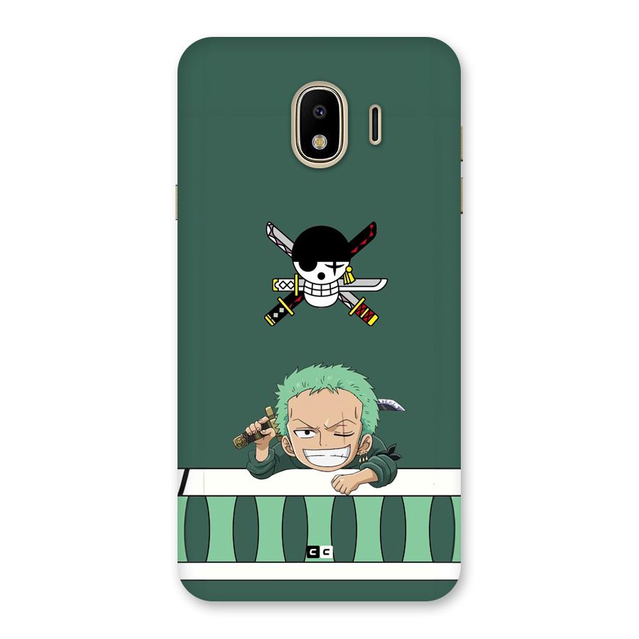 Pirate Hunter Zoro Back Case for Galaxy J4