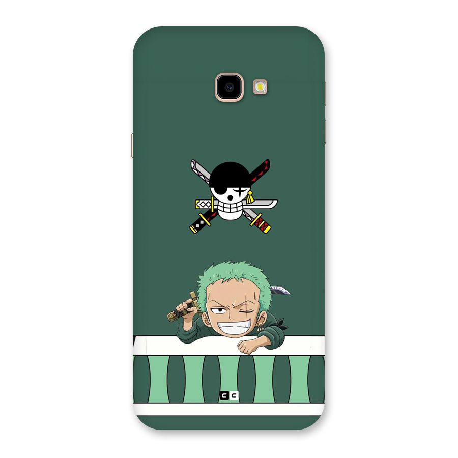 Pirate Hunter Zoro Back Case for Galaxy J4 Plus