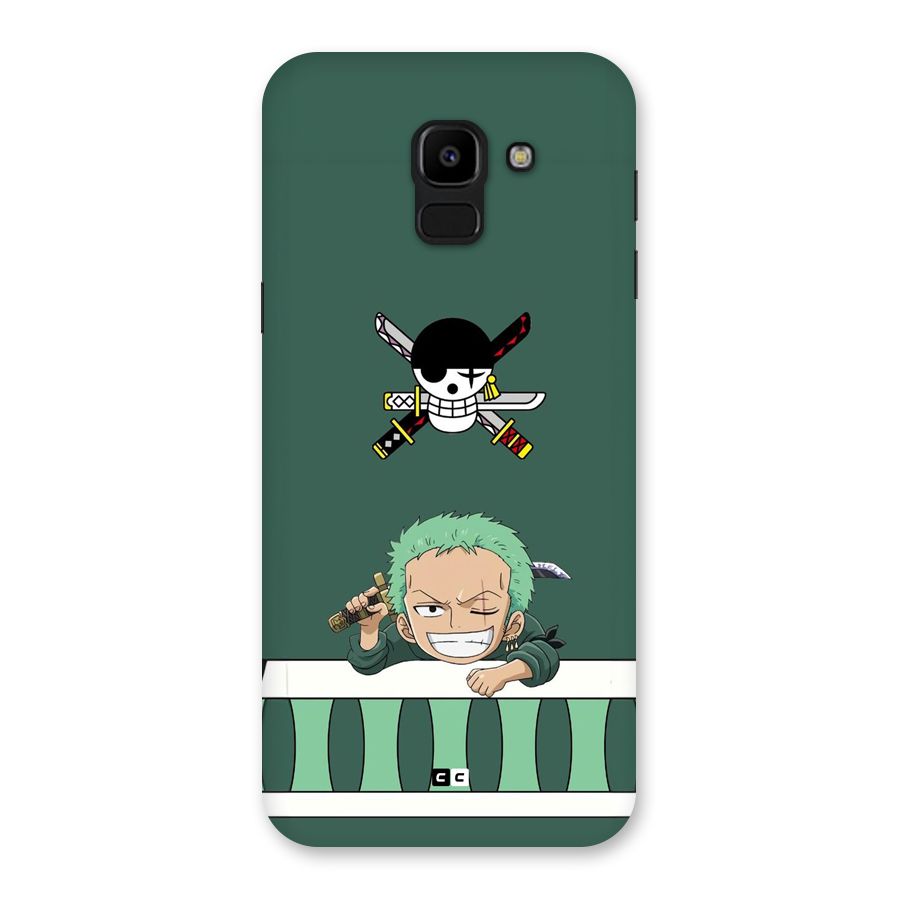 Pirate Hunter Zoro Back Case for Galaxy J6