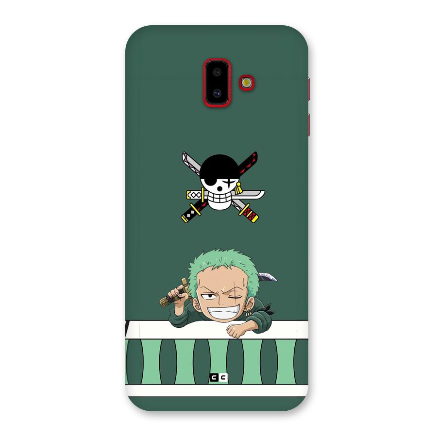 Pirate Hunter Zoro Back Case for Galaxy J6 Plus