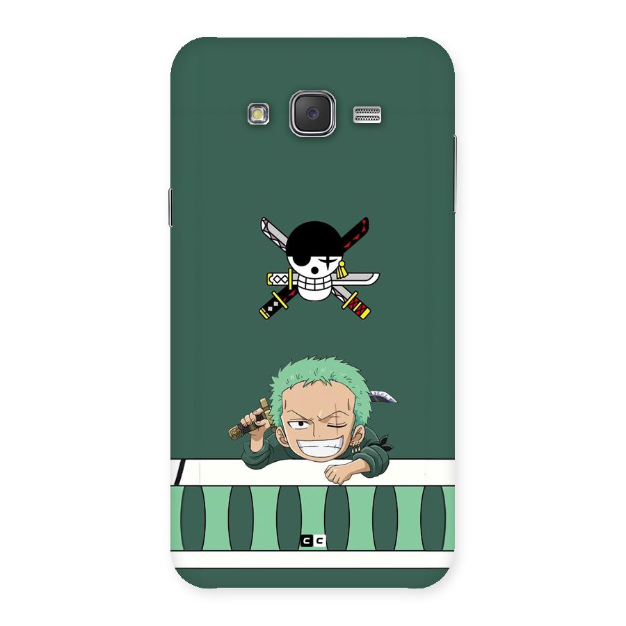 Pirate Hunter Zoro Back Case for Galaxy J7