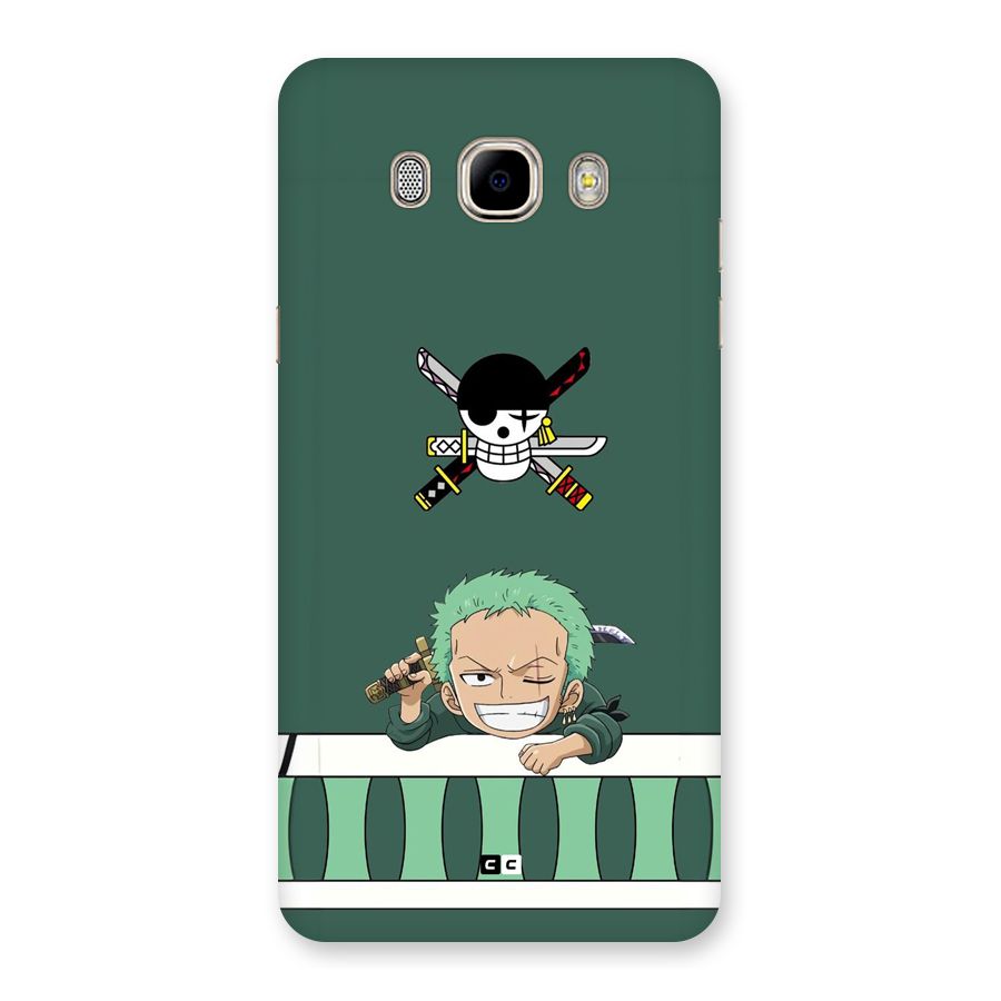 Pirate Hunter Zoro Back Case for Galaxy J7 2016
