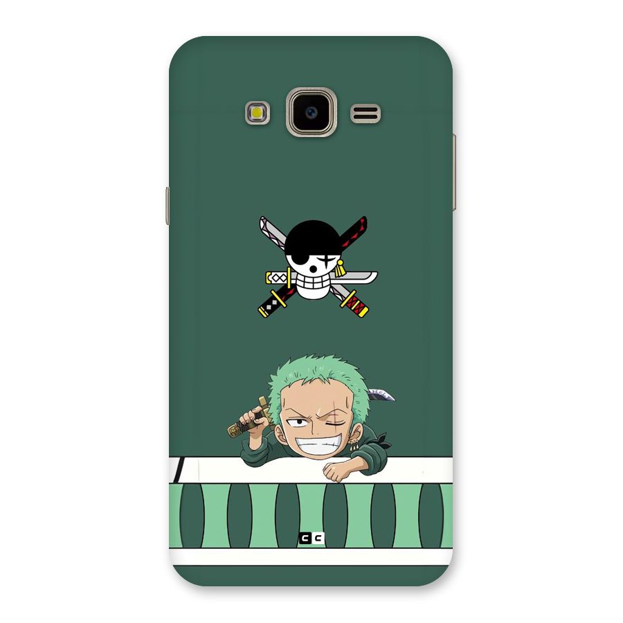Pirate Hunter Zoro Back Case for Galaxy J7 Nxt