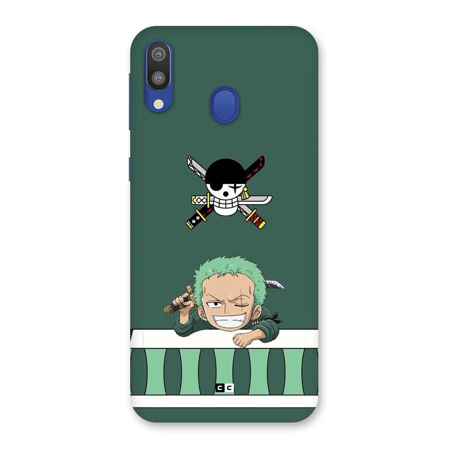 Pirate Hunter Zoro Back Case for Galaxy M20