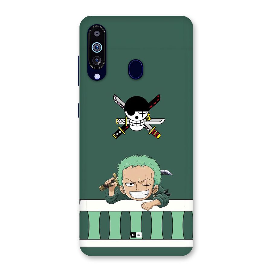 Pirate Hunter Zoro Back Case for Galaxy M40