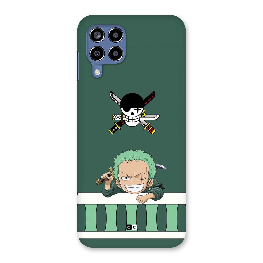 Pirate Hunter Zoro Back Case for Galaxy M53 5G
