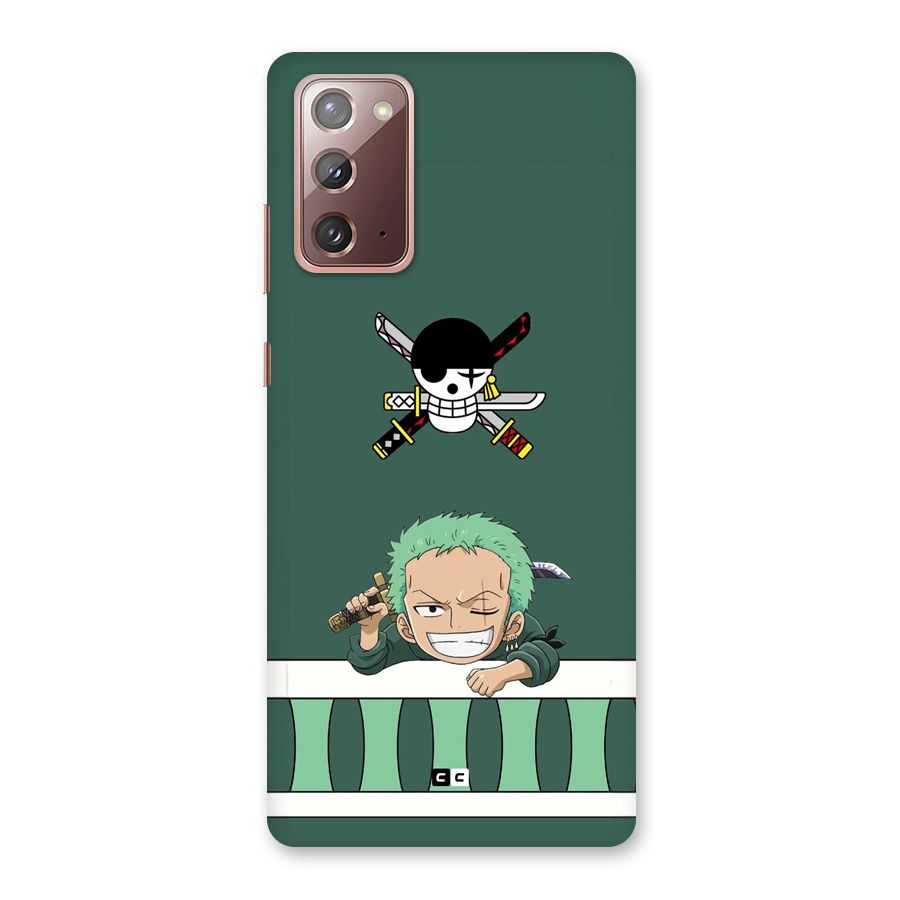 Pirate Hunter Zoro Back Case for Galaxy Note 20