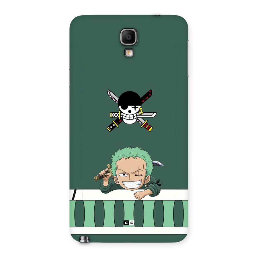 Pirate Hunter Zoro Back Case for Galaxy Note 3 Neo