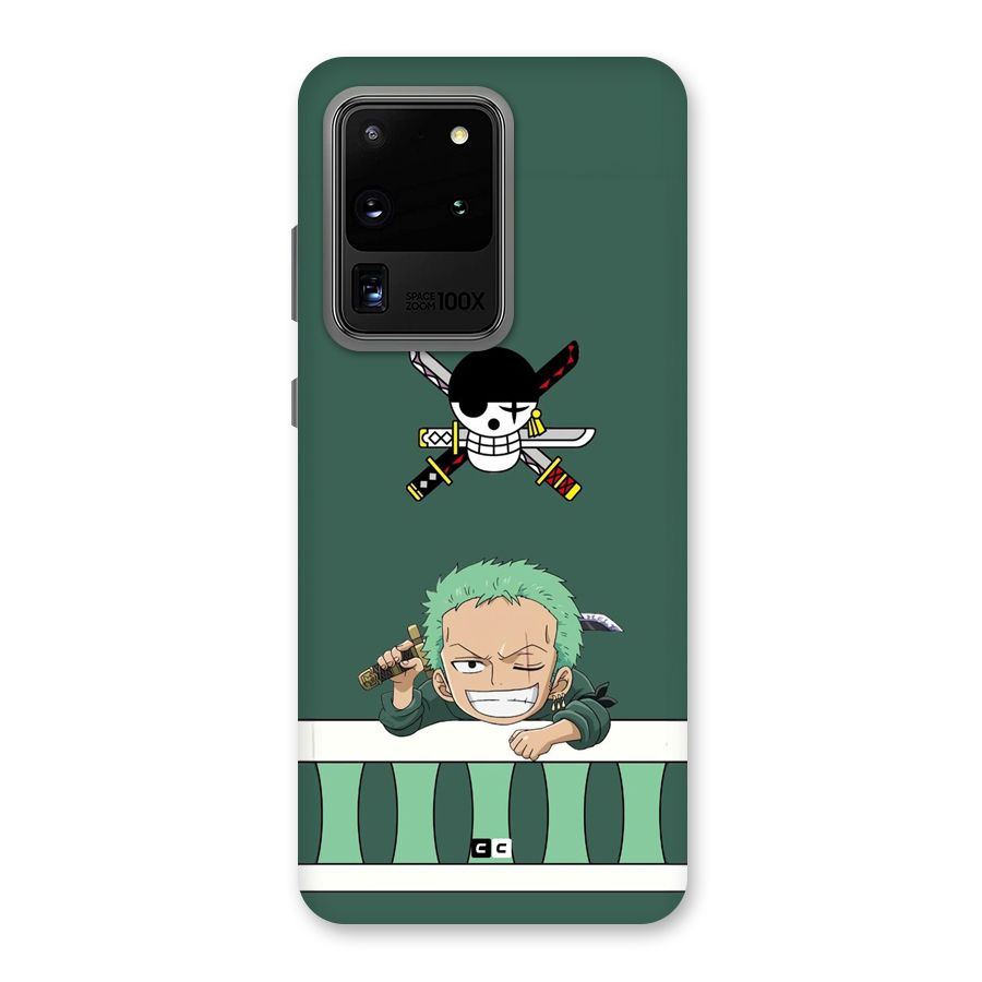 Pirate Hunter Zoro Back Case for Galaxy S20 Ultra