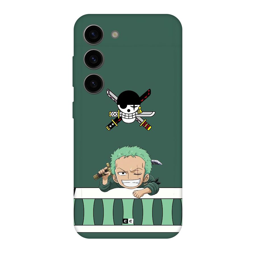 Pirate Hunter Zoro Back Case for Galaxy S23