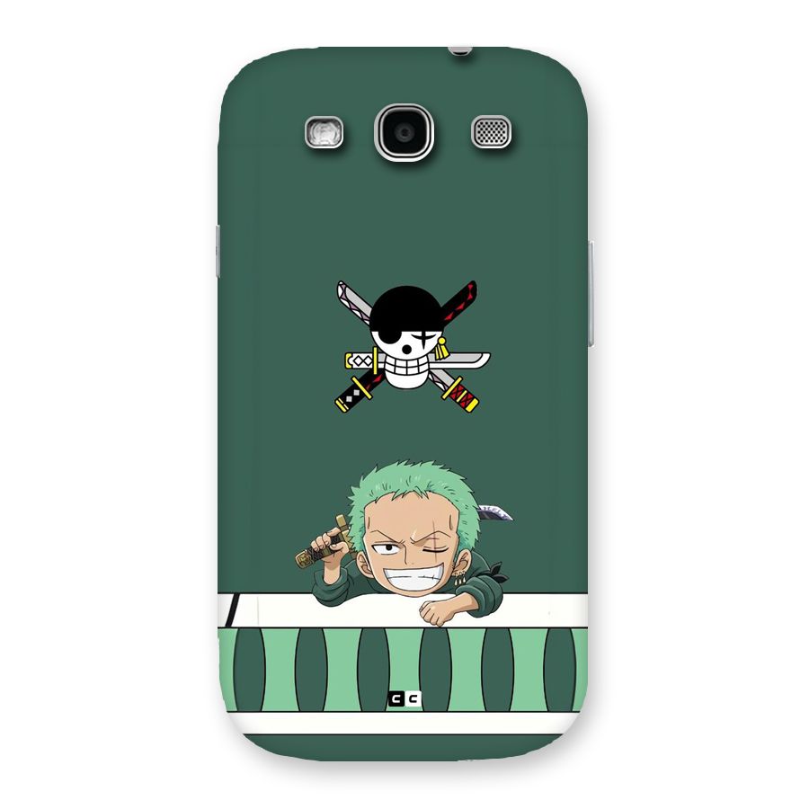Pirate Hunter Zoro Back Case for Galaxy S3