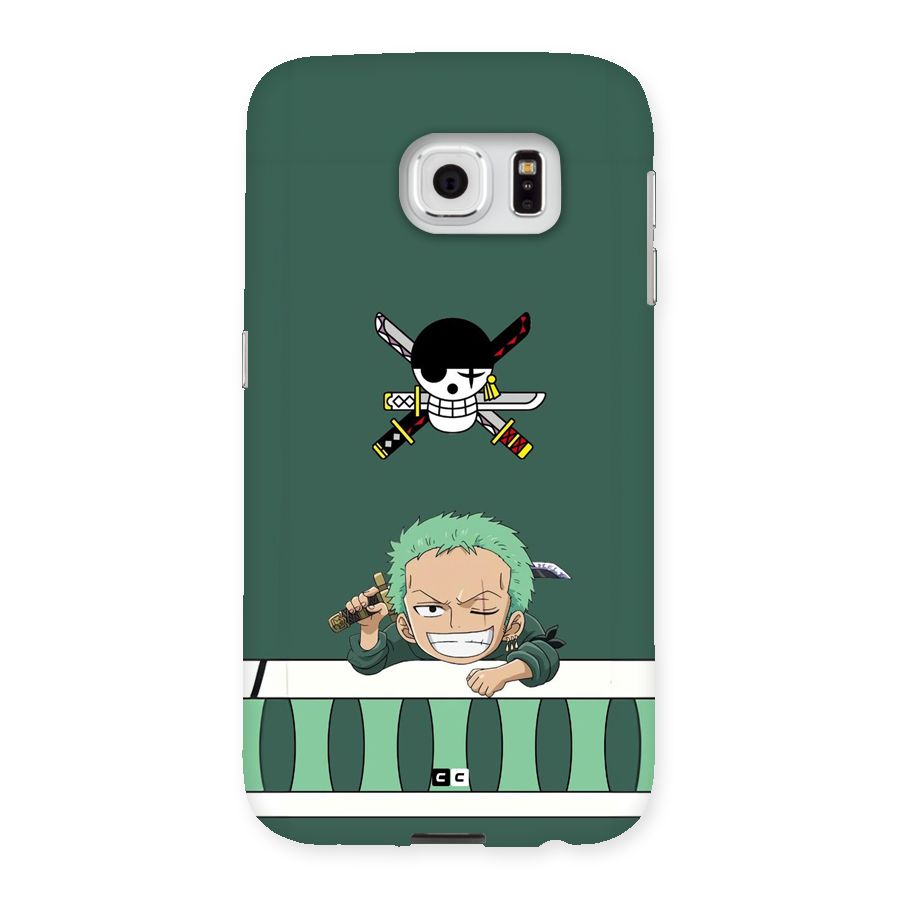 Pirate Hunter Zoro Back Case for Galaxy S6