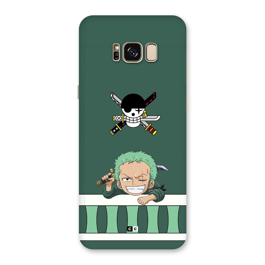 Pirate Hunter Zoro Back Case for Galaxy S8 Plus