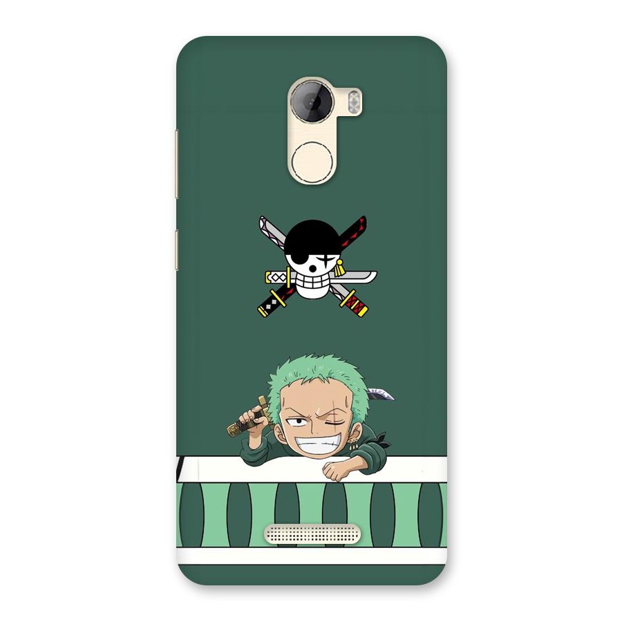 Pirate Hunter Zoro Back Case for Gionee A1 LIte