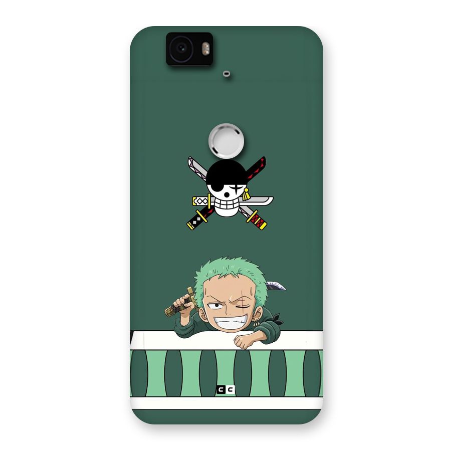 Pirate Hunter Zoro Back Case for Google Nexus 6P