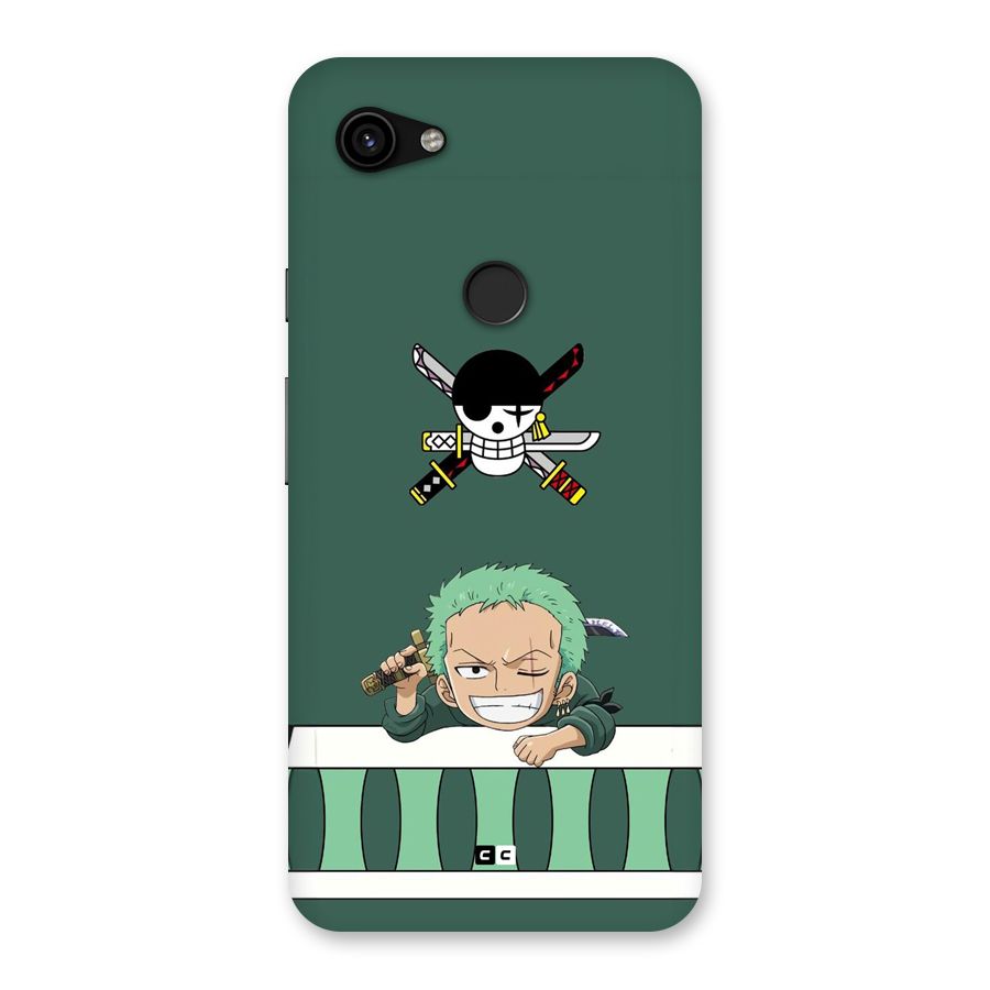 Pirate Hunter Zoro Back Case for Google Pixel 3a XL