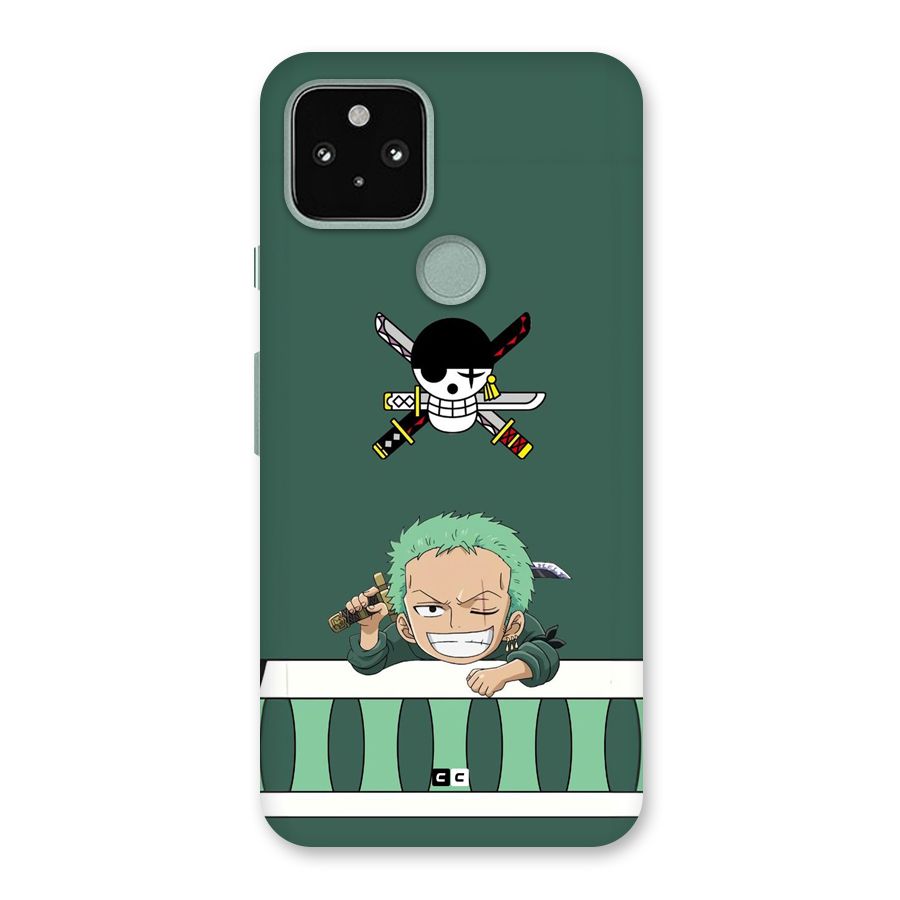 Pirate Hunter Zoro Back Case for Google Pixel 5