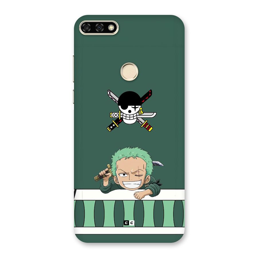 Pirate Hunter Zoro Back Case for Honor 7A