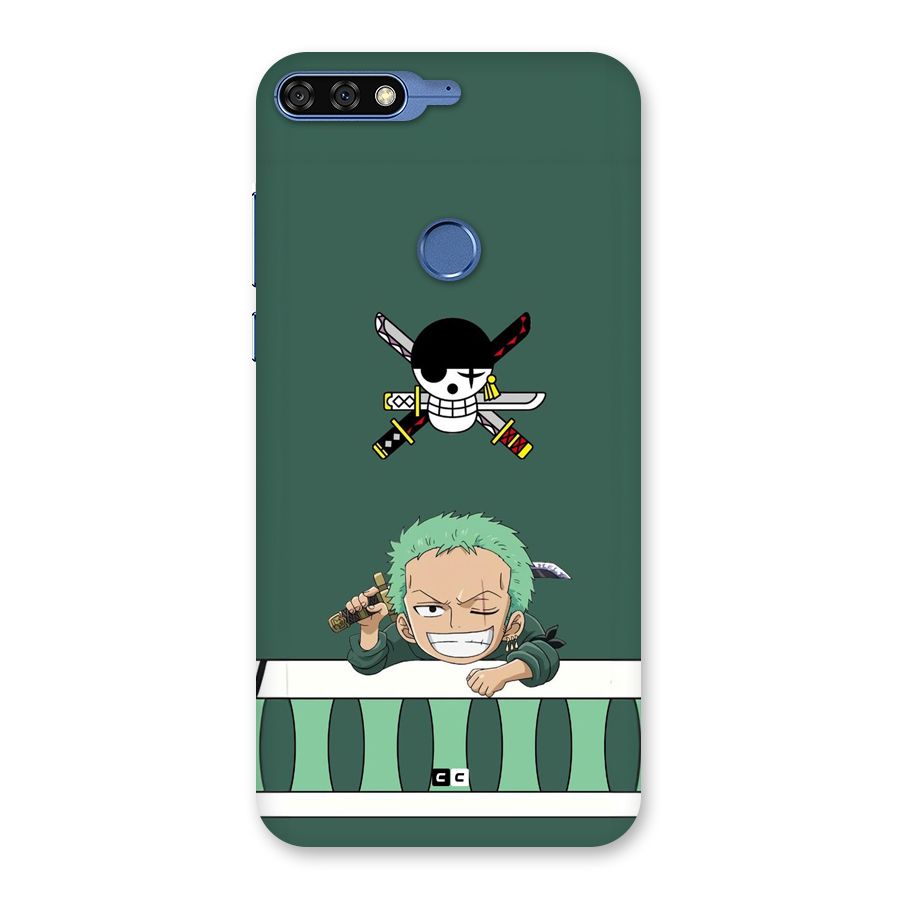 Pirate Hunter Zoro Back Case for Honor 7C