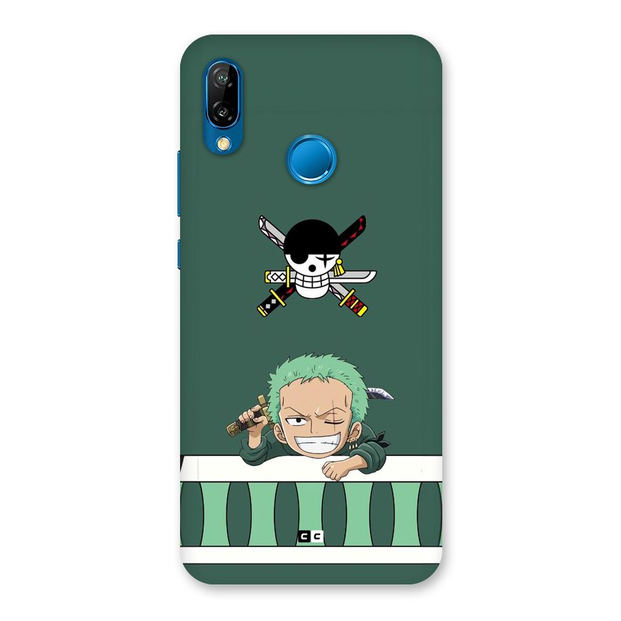 Pirate Hunter Zoro Back Case for Huawei P20 Lite