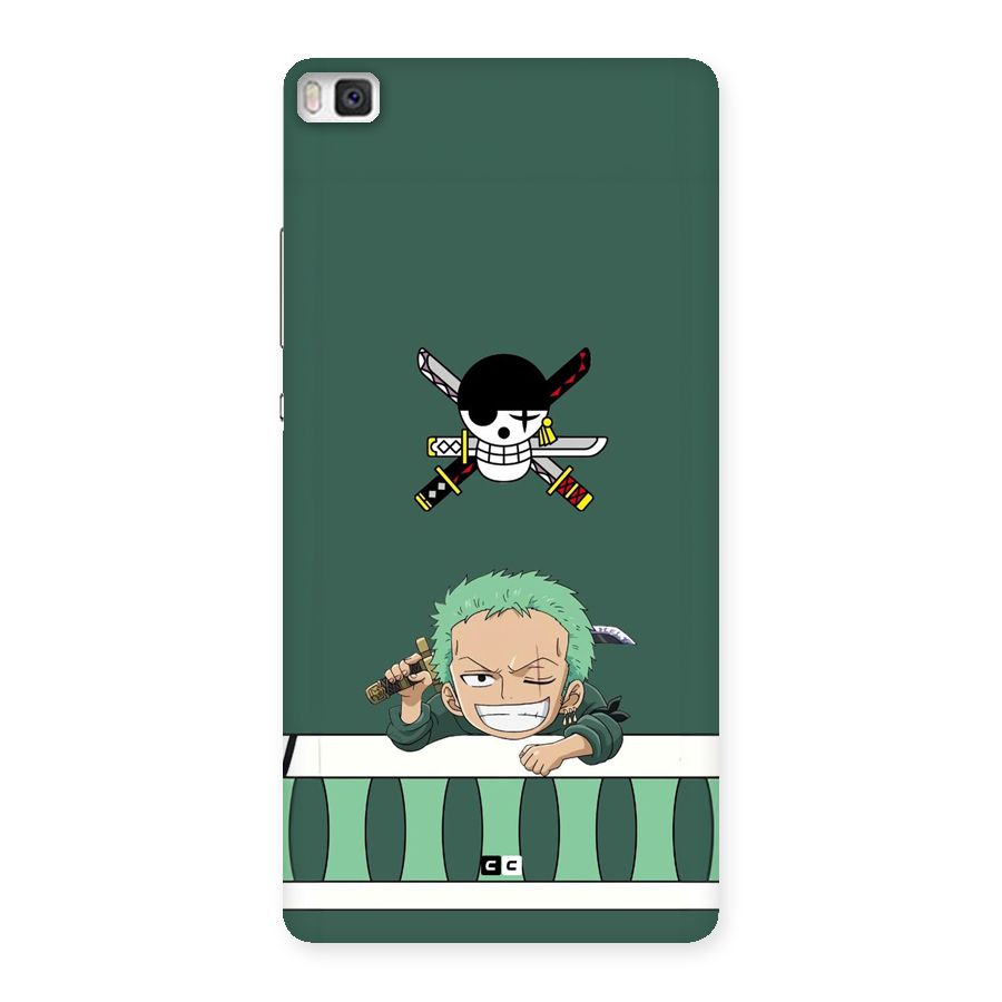 Pirate Hunter Zoro Back Case for Huawei P8