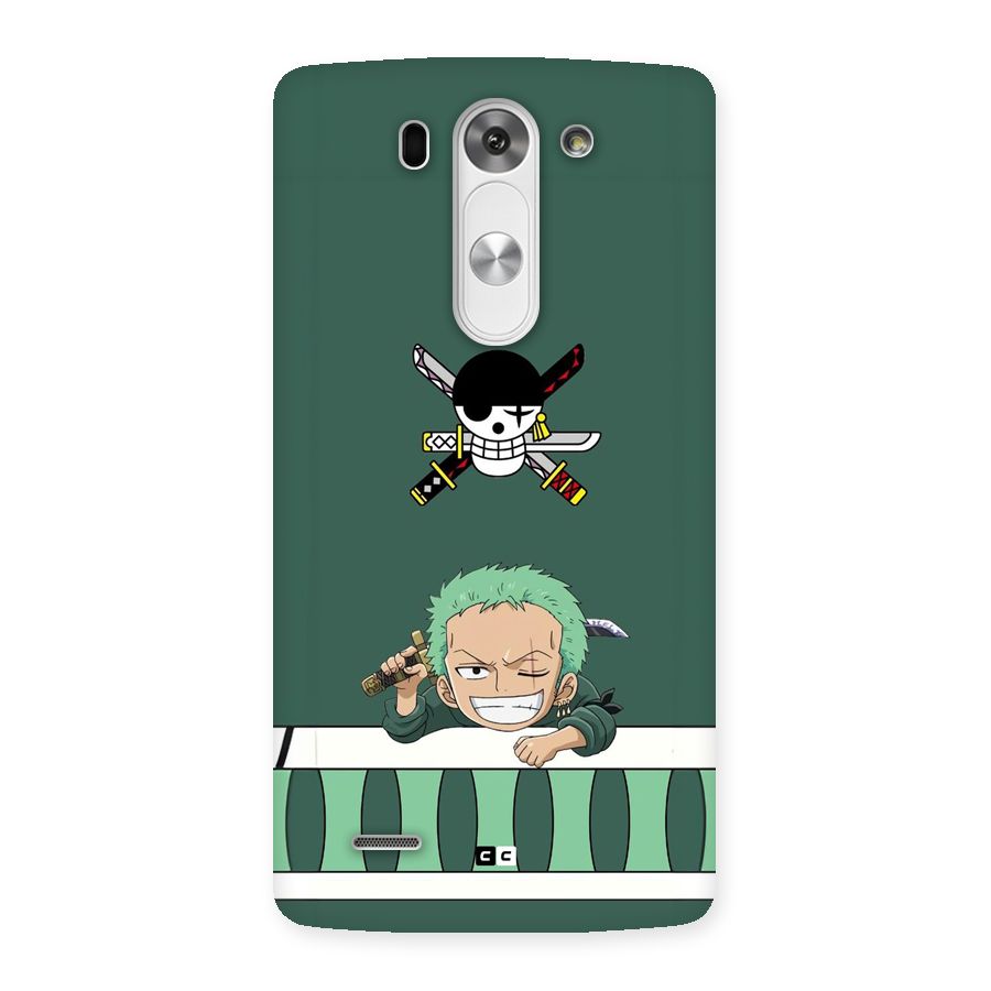 Pirate Hunter Zoro Back Case for LG G3 Beat