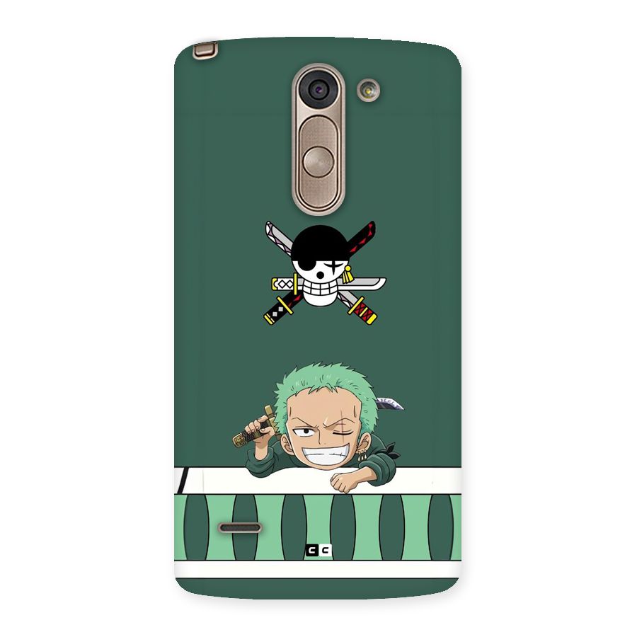 Pirate Hunter Zoro Back Case for LG G3 Stylus