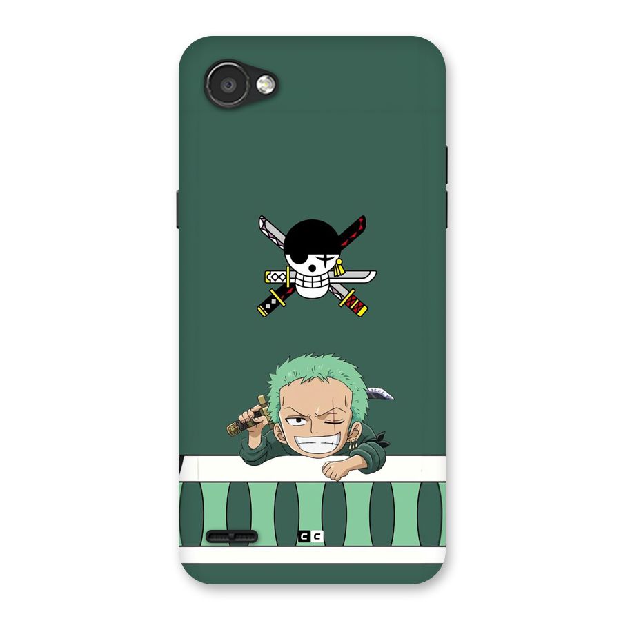 Pirate Hunter Zoro Back Case for LG Q6