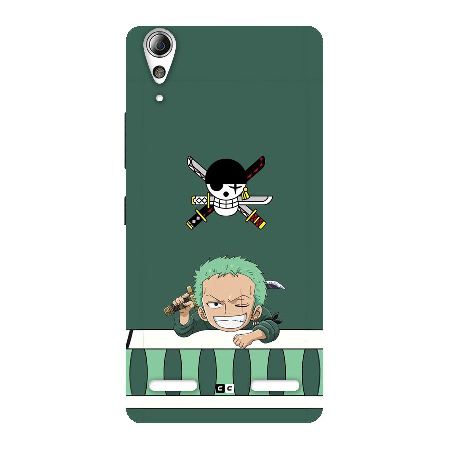 Pirate Hunter Zoro Back Case for Lenovo A6000 Plus