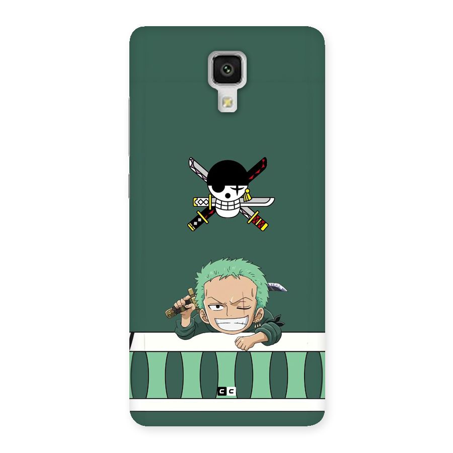 Pirate Hunter Zoro Back Case for Mi4