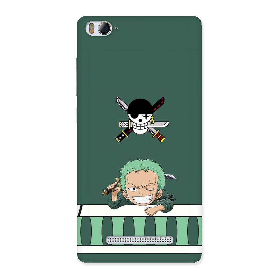 Pirate Hunter Zoro Back Case for Mi4i