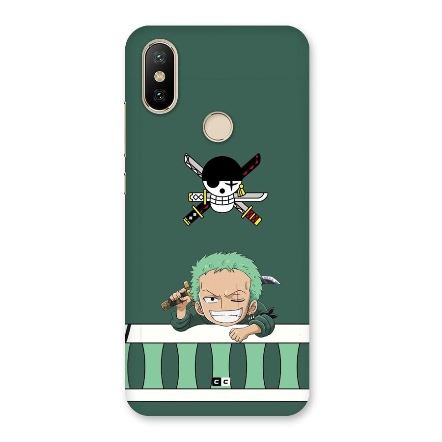 Pirate Hunter Zoro Back Case for Mi A2