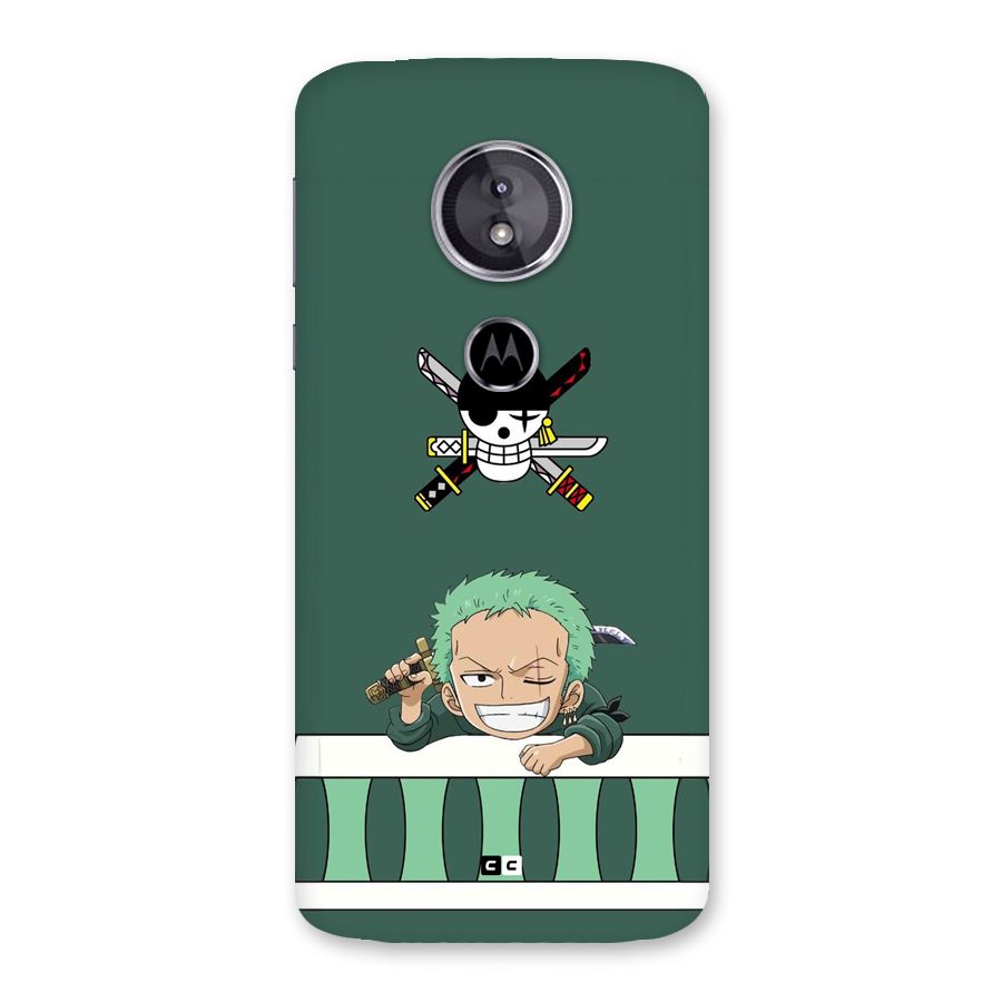 Pirate Hunter Zoro Back Case for Moto E5