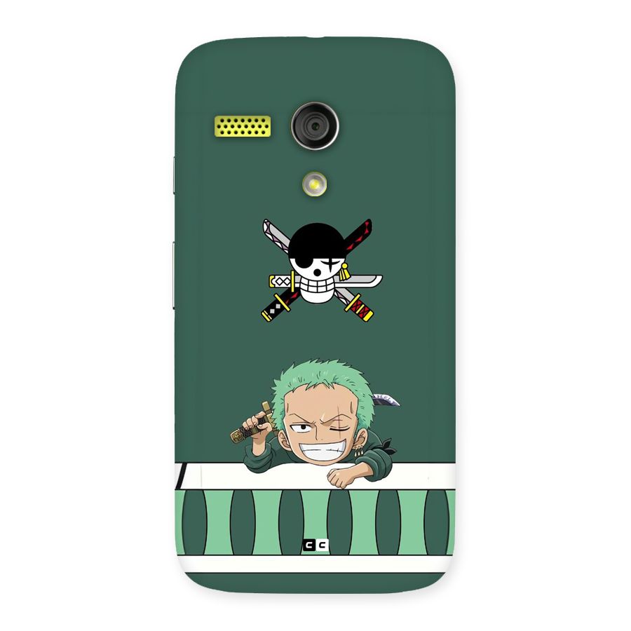 Pirate Hunter Zoro Back Case for Moto G